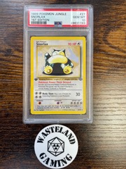 1999 Pokemon Jungle 27 Snorlax 1st Edition PSA 10 49631193